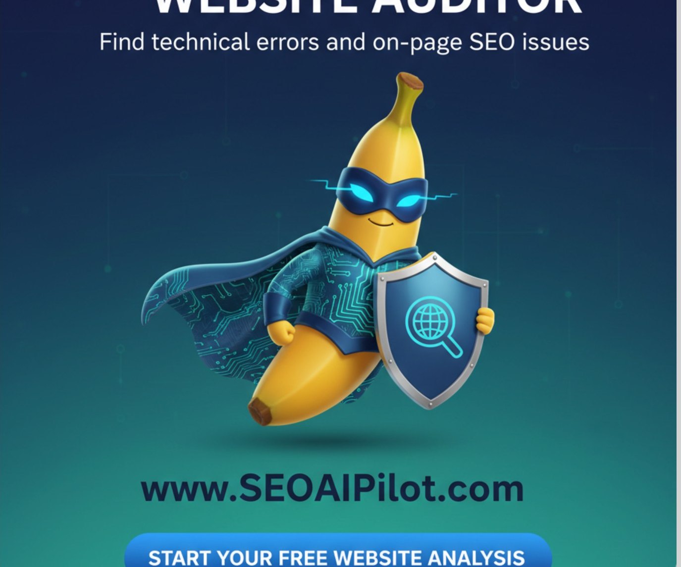 SEOAIPilot free AI powered website auditor graphic